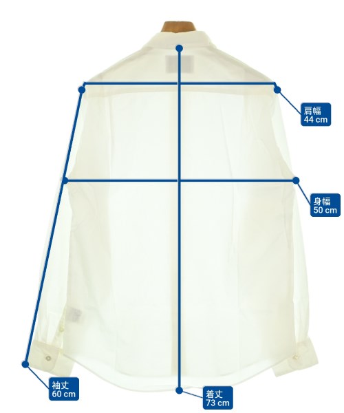 ADAM ET ROPE（アダムエロペ）カジュアルシャツ 白 サイズ:M メンズ/2200635691057