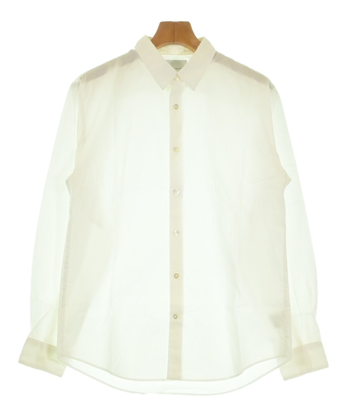 ADAM ET ROPE（アダムエロペ）カジュアルシャツ 白 サイズ:M メンズ