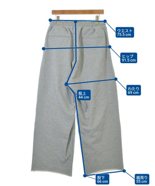 ADAM ET ROPE（アダムエロペ）スウェットパンツ グレー サイズ:M メンズ/2200640918163