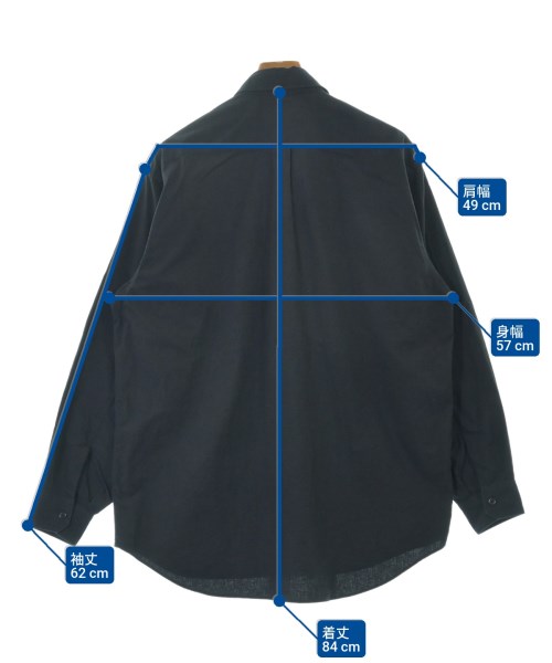 ADAM ET ROPE（アダムエロペ）カジュアルシャツ 紺 サイズ:M メンズ/2200642458018