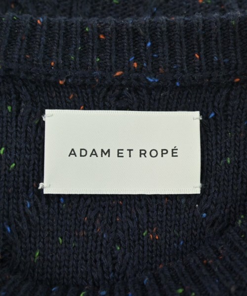 ADAM ET ROPE（アダムエロペ）ニット・セーター 紺 サイズ:M メンズ/2200633621056