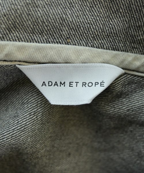 ADAM ET ROPE（アダムエロペ）デニムジャケット 黒 サイズ:L メンズ/2200616780121