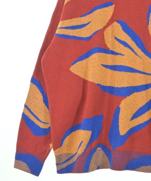 ADAM ET ROPE（アダムエロペ）ニット・セーター 赤 サイズ:L メンズ/2200616780176