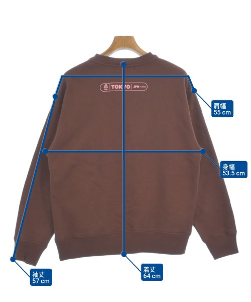 ADAM ET ROPE（アダムエロペ）スウェット 茶 サイズ:L メンズ/2200616780299