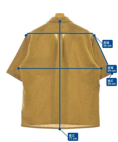 ADAM ET ROPE（アダムエロペ）カジュアルシャツ ベージュ サイズ:M メンズ/2200616780329