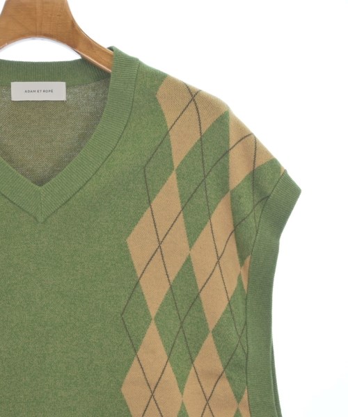ADAM ET ROPE（アダムエロペ）ベスト 緑 サイズ:F メンズ/2200616780398