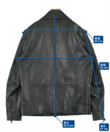 ADAM ET ROPE（アダムエロペ）ライダース 黒 サイズ:L メンズ/2200626976026