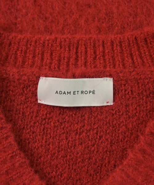 ADAM ET ROPE（アダムエロペ）ニット・セーター 赤 サイズ:L メンズ/2200628891020
