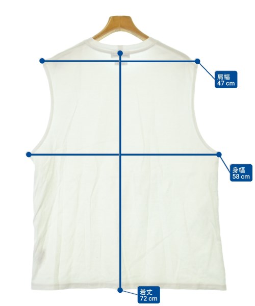 ADAM ET ROPE（アダムエロペ）タンクトップ 白 サイズ:F メンズ/2200632150151