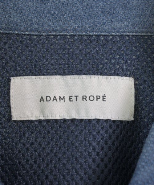 ADAM ET ROPE（アダムエロペ）カジュアルシャツ 青 サイズ:L メンズ/2200615216065