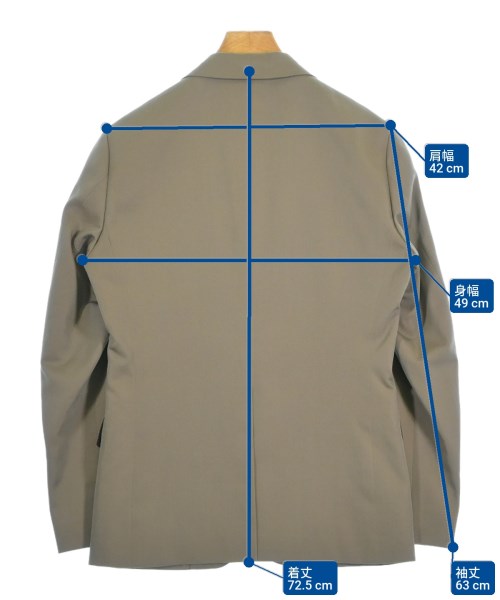 ADAM ET ROPE（アダムエロペ）ジャケット カーキ サイズ:M メンズ/2200673751010