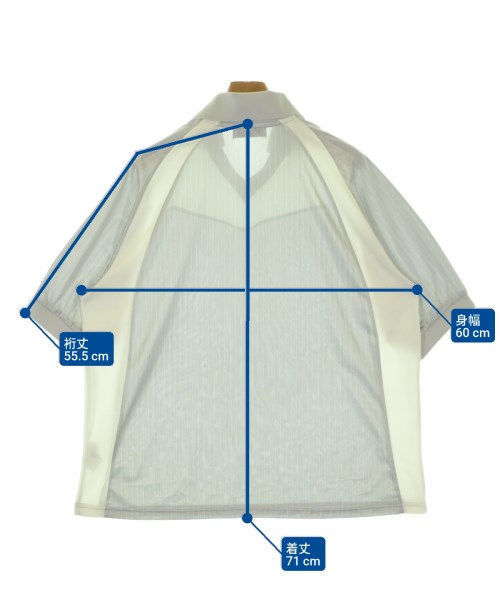 ADAM ET ROPE（アダムエロペ）ポロシャツ グレー サイズ:M メンズ/2200677480039