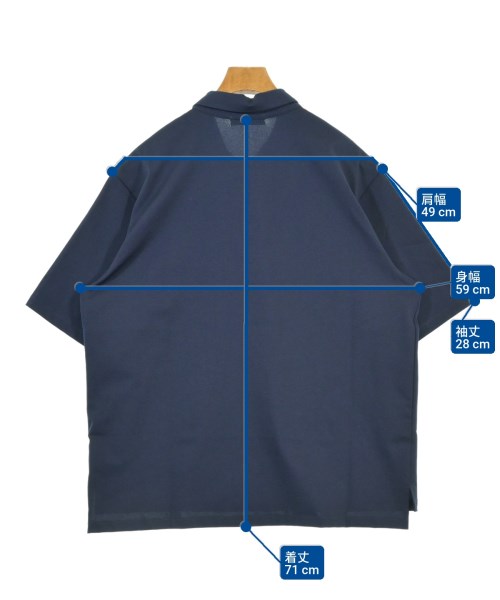 ADAM ET ROPE（アダムエロペ）ポロシャツ 紺 サイズ:L メンズ/2200675923040