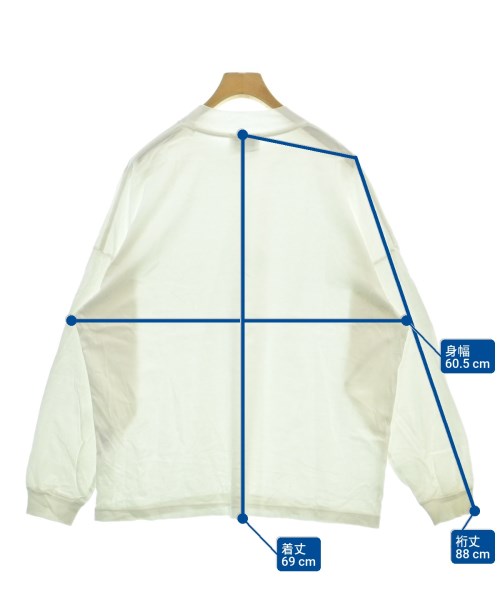 ADAM ET ROPE（アダムエロペ）Tシャツ・カットソー 白 サイズ:L メンズ/2200674105218