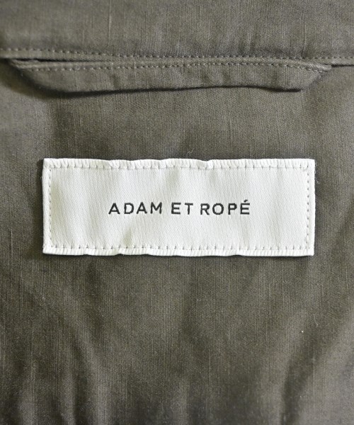 ADAM ET ROPE（アダムエロペ）カジュアルシャツ カーキ サイズ:F メンズ/2200680597045