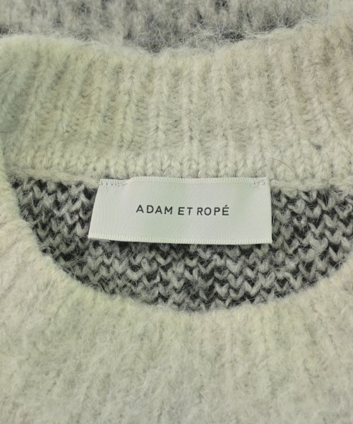ADAM ET ROPE（アダムエロペ）ニット・セーター グレー サイズ:F メンズ/2200689561016