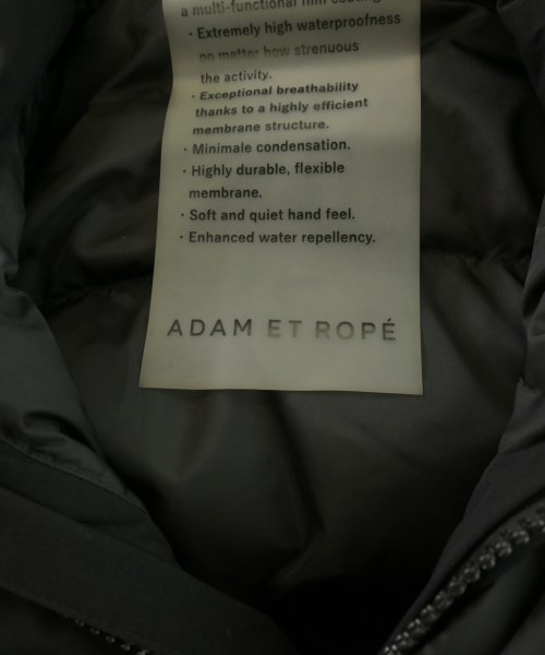 ADAM ET ROPE（アダムエロペ）ダウンコート 黒 サイズ:-(XL位) メンズ/2200689561122