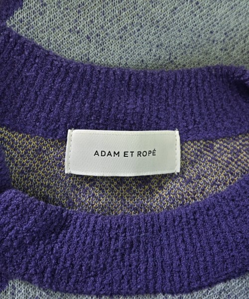 ADAM ET ROPE（アダムエロペ）ニット・セーター 青 サイズ:L メンズ/2200689561207