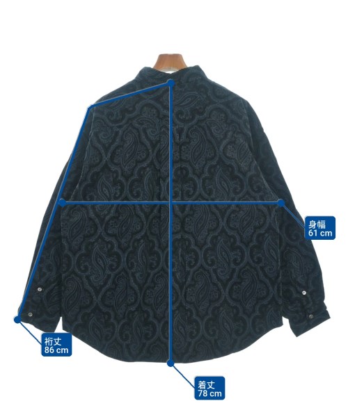 ADAM ET ROPE（アダムエロペ）カジュアルシャツ 紺 サイズ:L メンズ/2200653357232