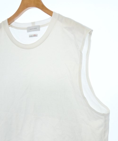 ADAM ET ROPE（アダムエロペ）タンクトップ 白 サイズ:F メンズ/2200653781020