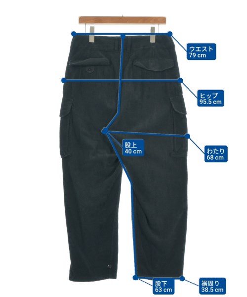 ADAM ET ROPE（アダムエロペ）カーゴパンツ 黒 サイズ:M メンズ/2200658990021