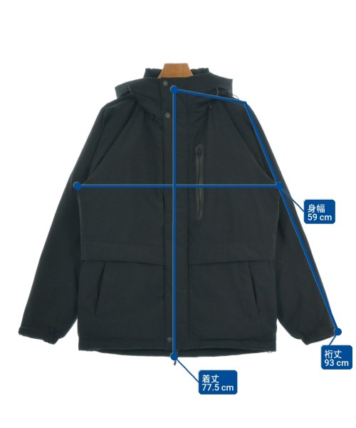 ADAM ET ROPE（アダムエロペ）ダウンジャケット/ダウンベスト 黒 サイズ:-(XXL位) メンズ/2200658990045