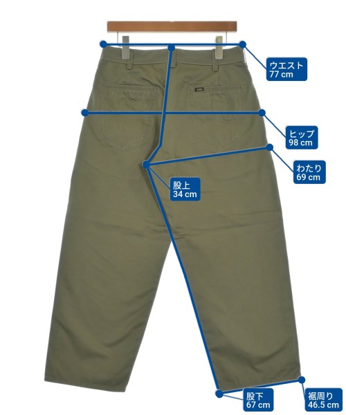 ADAM ET ROPE（アダムエロペ）チノパン カーキ サイズ:M メンズ/2200659036131