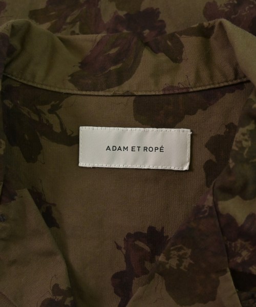 ADAM ET ROPE（アダムエロペ）カジュアルシャツ 茶 サイズ:L メンズ/2200660635057