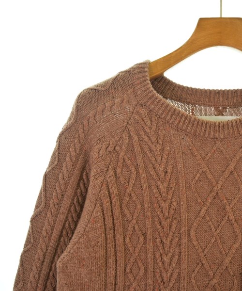 ADAM ET ROPE（アダムエロペ）ニット・セーター 茶 サイズ:M メンズ/2200645024036