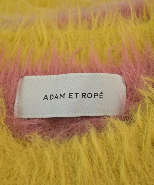 ADAM ET ROPE（アダムエロペ）ニット・セーター 黄 サイズ:L メンズ/2200644842044