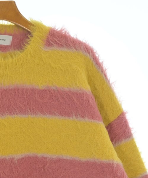 ADAM ET ROPE（アダムエロペ）ニット・セーター 黄 サイズ:L メンズ/2200644842044