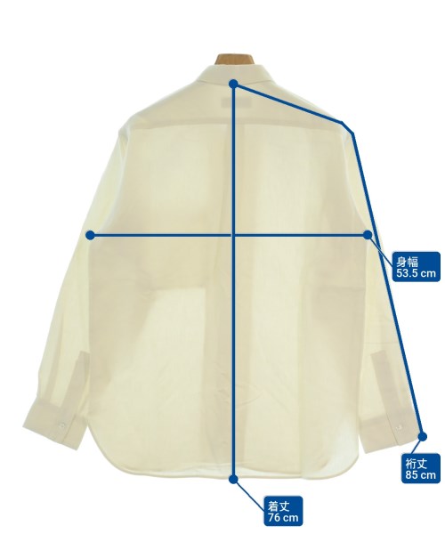 ADAM ET ROPE（アダムエロペ）カジュアルシャツ 白 サイズ:-(XL位) メンズ/2200637174053