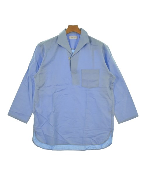 ADAM ET ROPE(アダムエロペ)カジュアルシャツ 青 サイズ:L/2200648927082