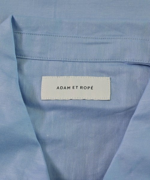 ADAM ET ROPE（アダムエロペ）カジュアルシャツ 青 サイズ:L メンズ/2200648927082