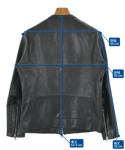 ADAM ET ROPE（アダムエロペ）ライダース 黒 サイズ:M メンズ/2200651342018