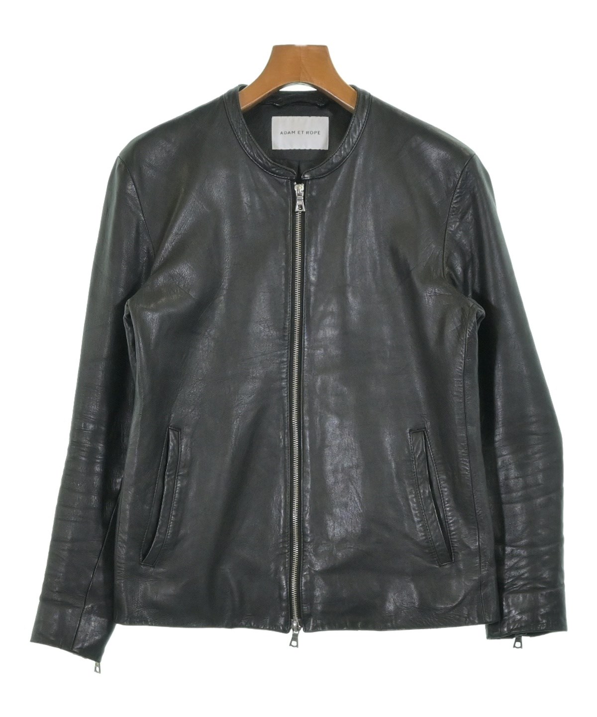 ADAM ET ROPE（アダムエロペ）ライダース 黒 サイズ:M メンズ