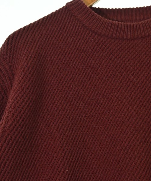 ADAM ET ROPE（アダムエロペ）ニット・セーター 赤 サイズ:L メンズ/2200647333020