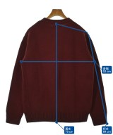 ADAM ET ROPE（アダムエロペ）ニット・セーター 赤 サイズ:L メンズ/2200647333020