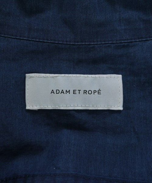 ADAM ET ROPE（アダムエロペ）カジュアルシャツ 青 サイズ:M メンズ/2200704271111