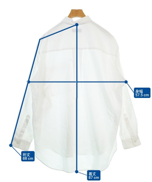 ADAM ET ROPE（アダムエロペ）カジュアルシャツ 白 サイズ:F メンズ/2200665866036