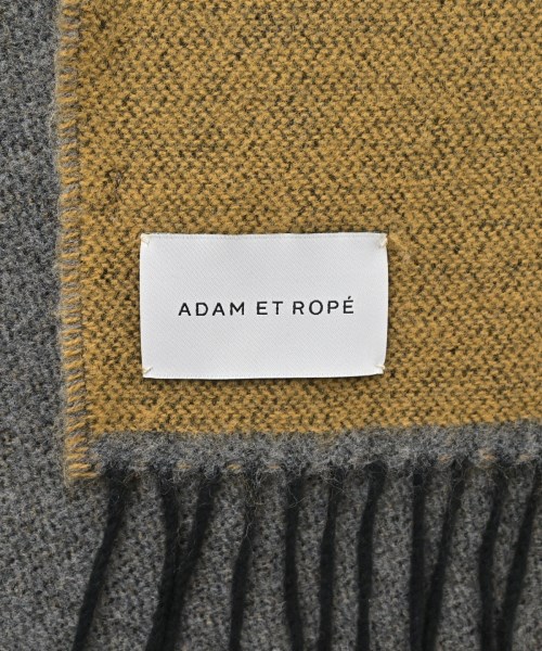 ADAM ET ROPE（アダムエロペ）マフラー 黄 サイズ:- メンズ/2200667385146