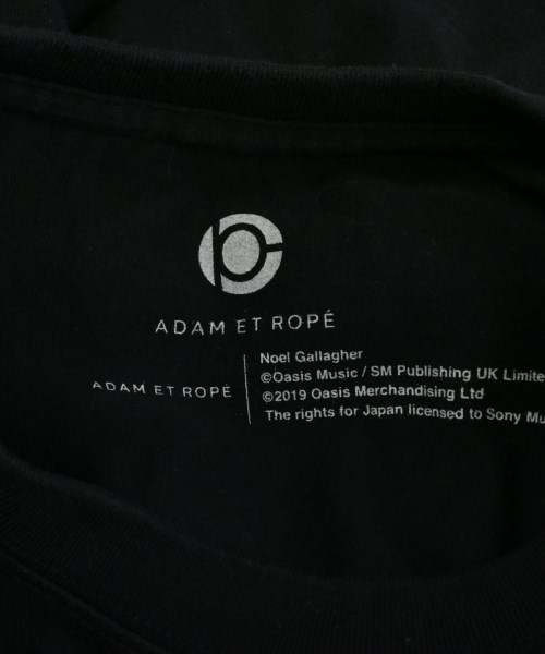 ADAM ET ROPE（アダムエロペ）Tシャツ・カットソー 黒 サイズ:LL メンズ/2200723742173