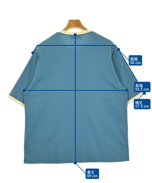 ADAM ET ROPE（アダムエロペ）Tシャツ・カットソー 青 サイズ:L メンズ/2200730404125