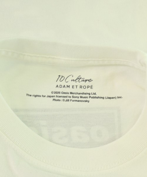 ADAM ET ROPE（アダムエロペ）Tシャツ・カットソー 白 サイズ:S メンズ/2200717928101