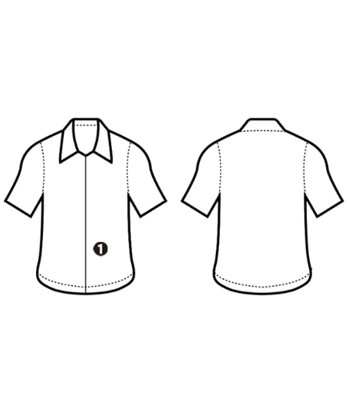 ADAM ET ROPE（アダムエロペ）カジュアルシャツ 黒 サイズ:XL/XL メンズ/2200720700015