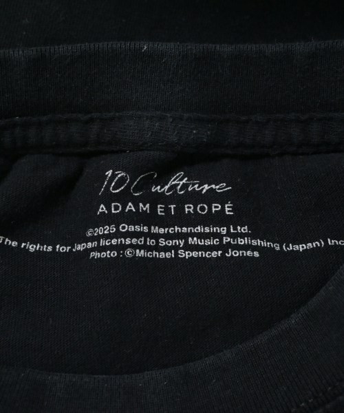 ADAM ET ROPE（アダムエロペ）Tシャツ・カットソー 黒 サイズ:XL メンズ/2200688197094