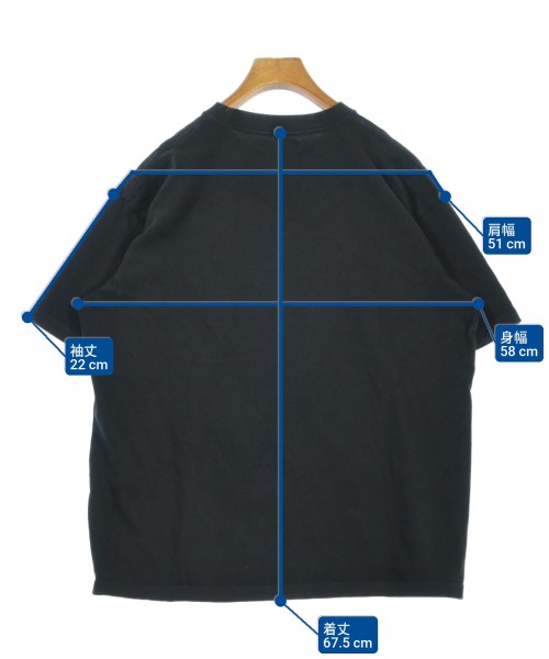 ADAM ET ROPE（アダムエロペ）Tシャツ・カットソー 黒 サイズ:XL メンズ/2200688197094
