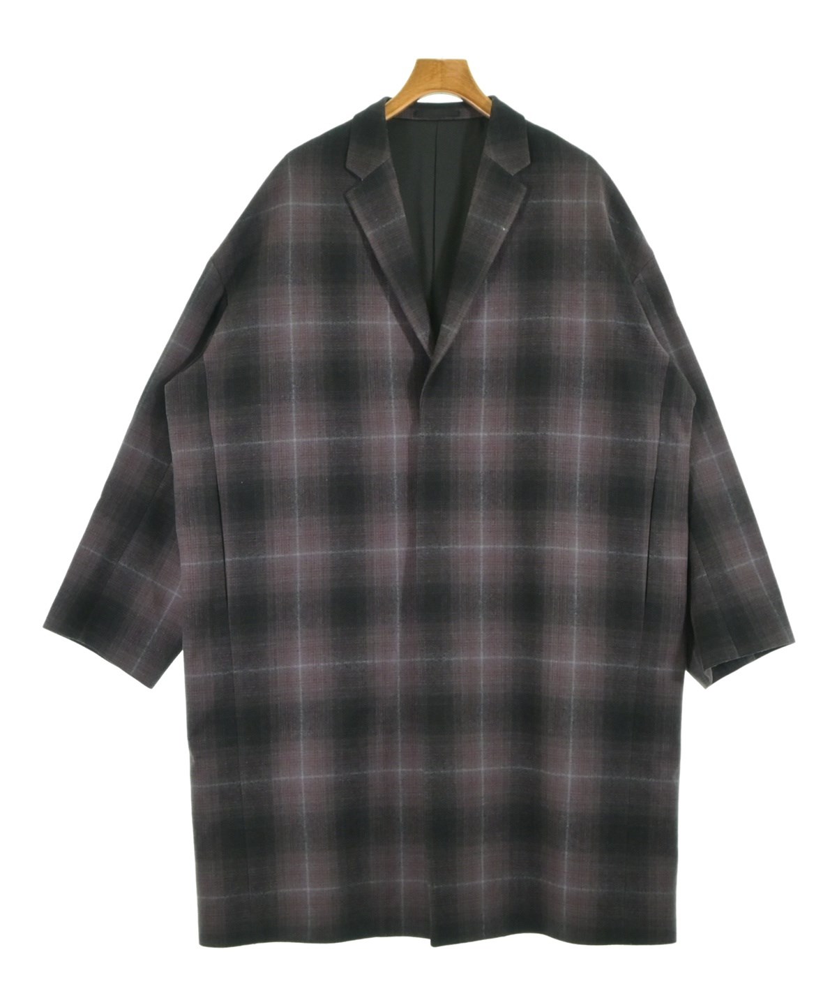 LAD MUSICIAN（ラッドミュージシャン）チェスターコート 赤 サイズ:44