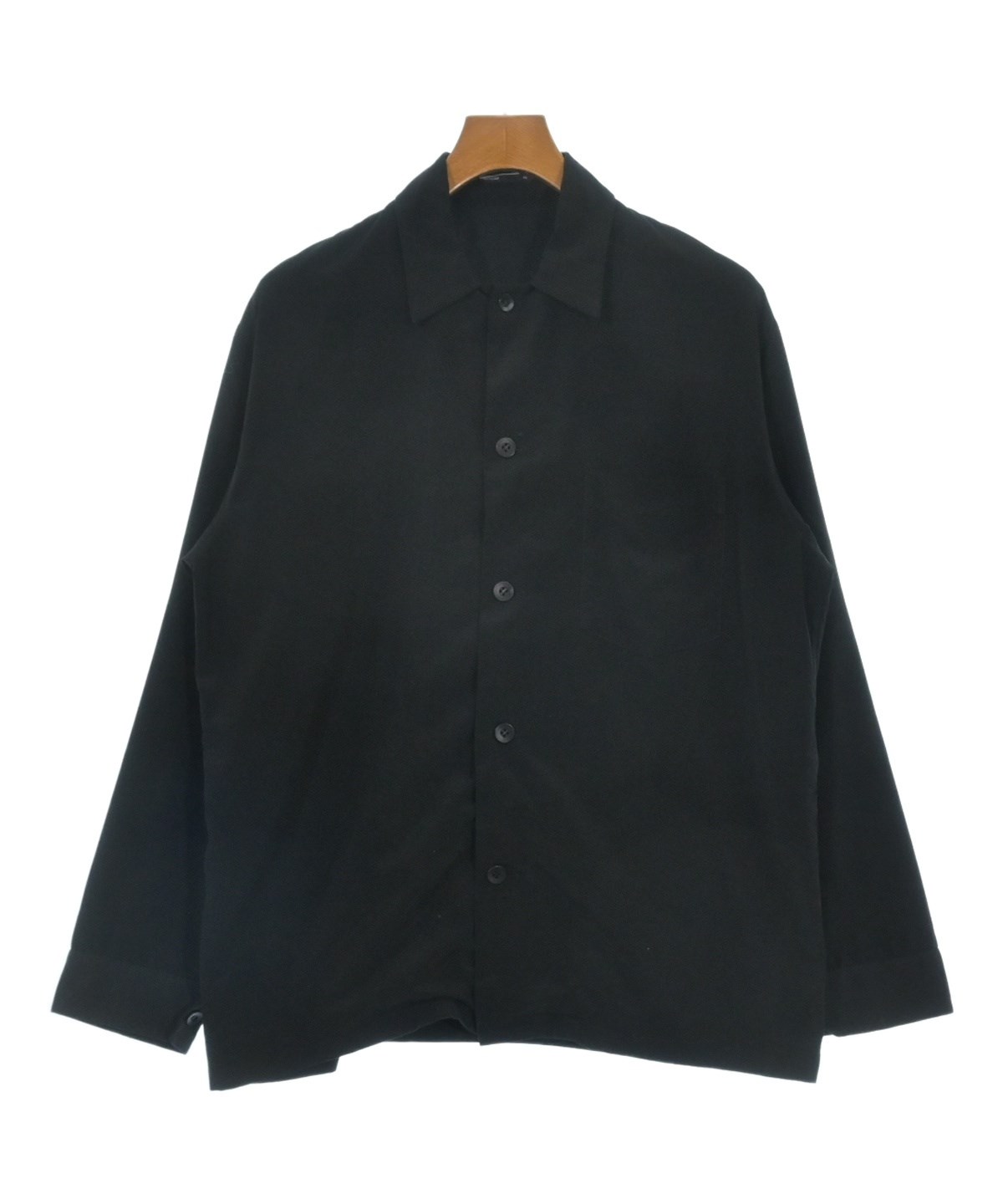 LAD MUSICIAN（ラッドミュージシャン）カジュアルシャツ 黒 サイズ:44