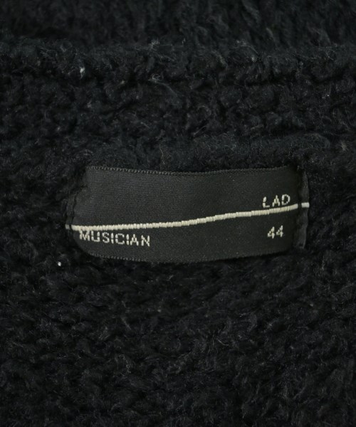 LAD MUSICIAN（ラッドミュージシャン）カーディガン 黒 サイズ:44(M位) メンズ/2200641751011